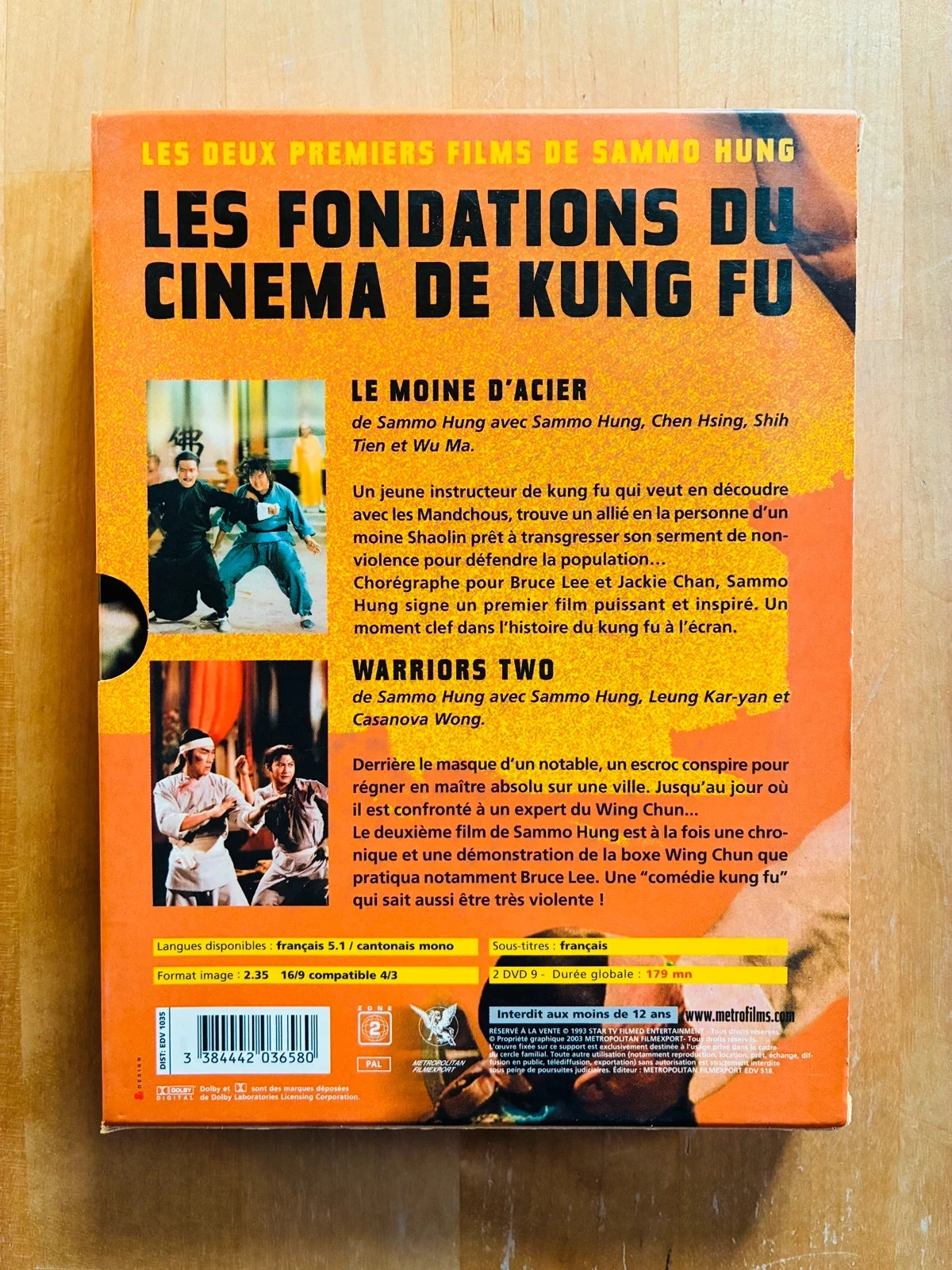 Coffret 2 DVD La saga du kung fu volume 2. – photo 2